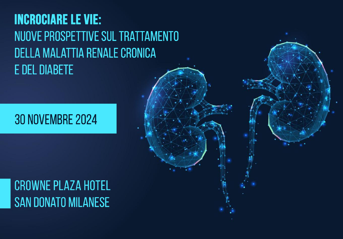 INCROCIARE LE VIE: NUOVE PROSPETTIVE SUL TRATTAMENTO DELLA MALATTIA RENALE CRONICA E DEL DIABETE