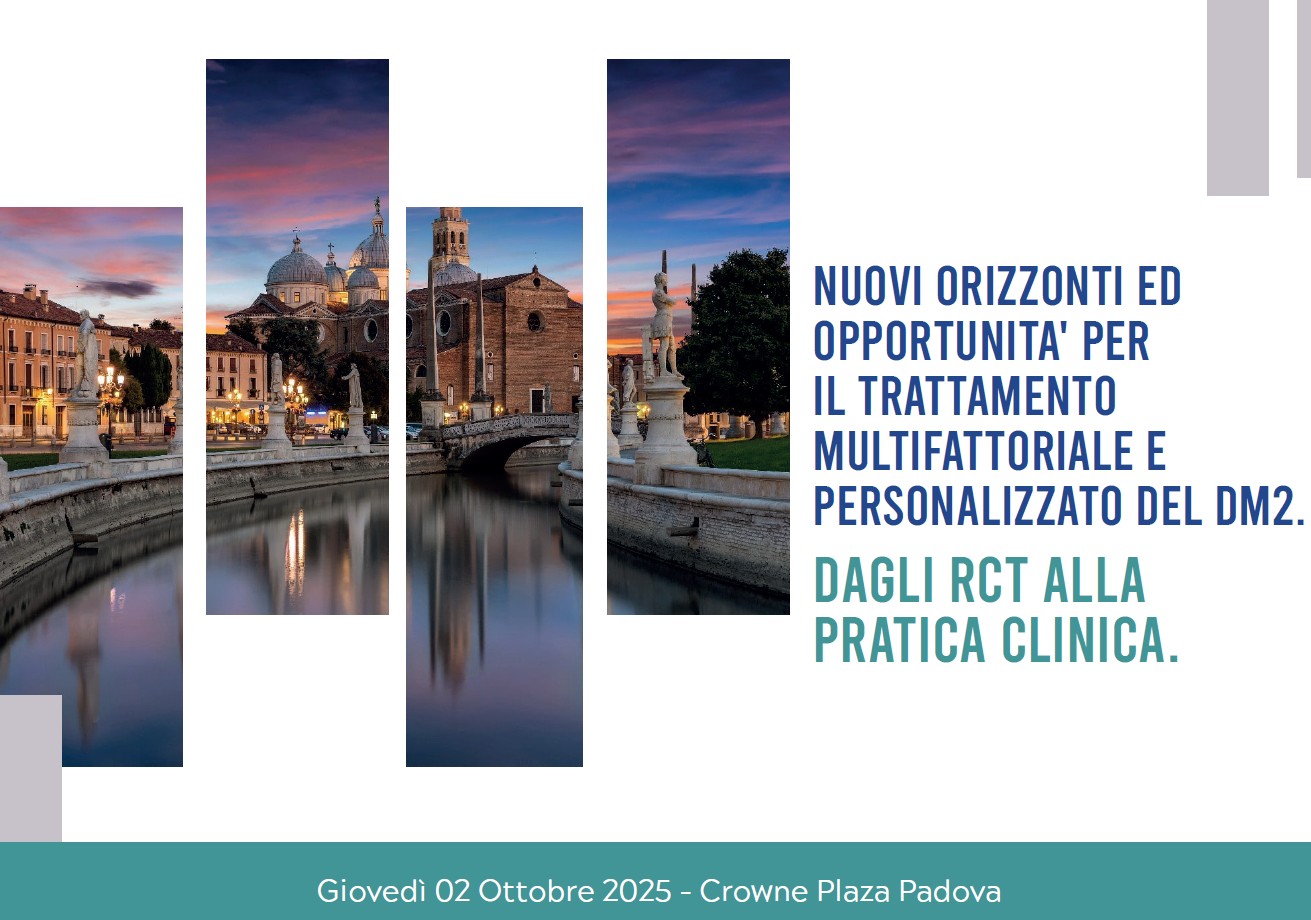 NUOVI ORIZZONTI ED OPPORTUNITÀ PER IL TRATTAMENTO MULTIFATTORIALE E PERSONALIZZATO DEL DM2 DAGLI RCT ALLA PRATICA CLINICA