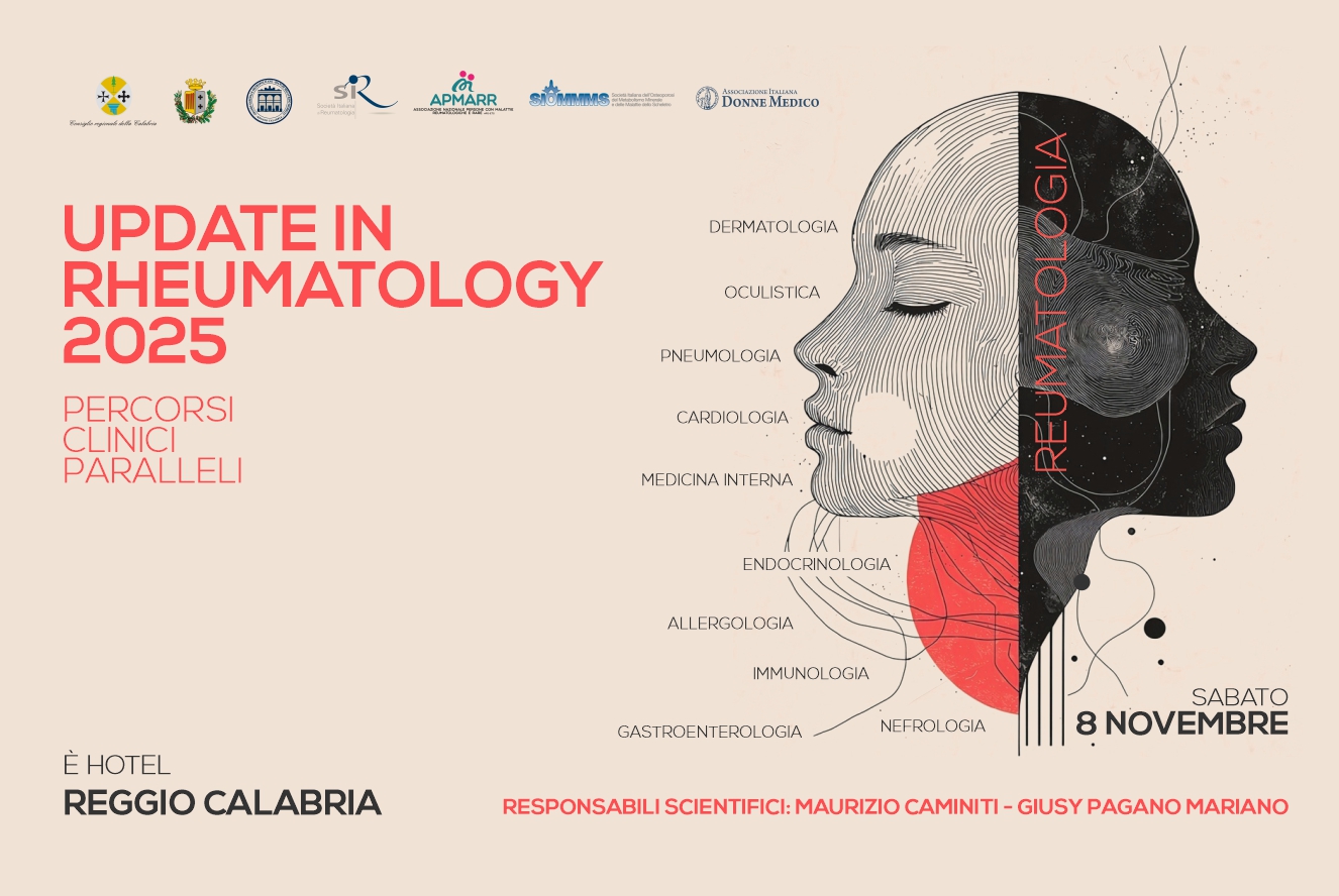 UPDATE IN RHEUMATOLOGY 2025. PERCORSI CLINICI PARALLELI