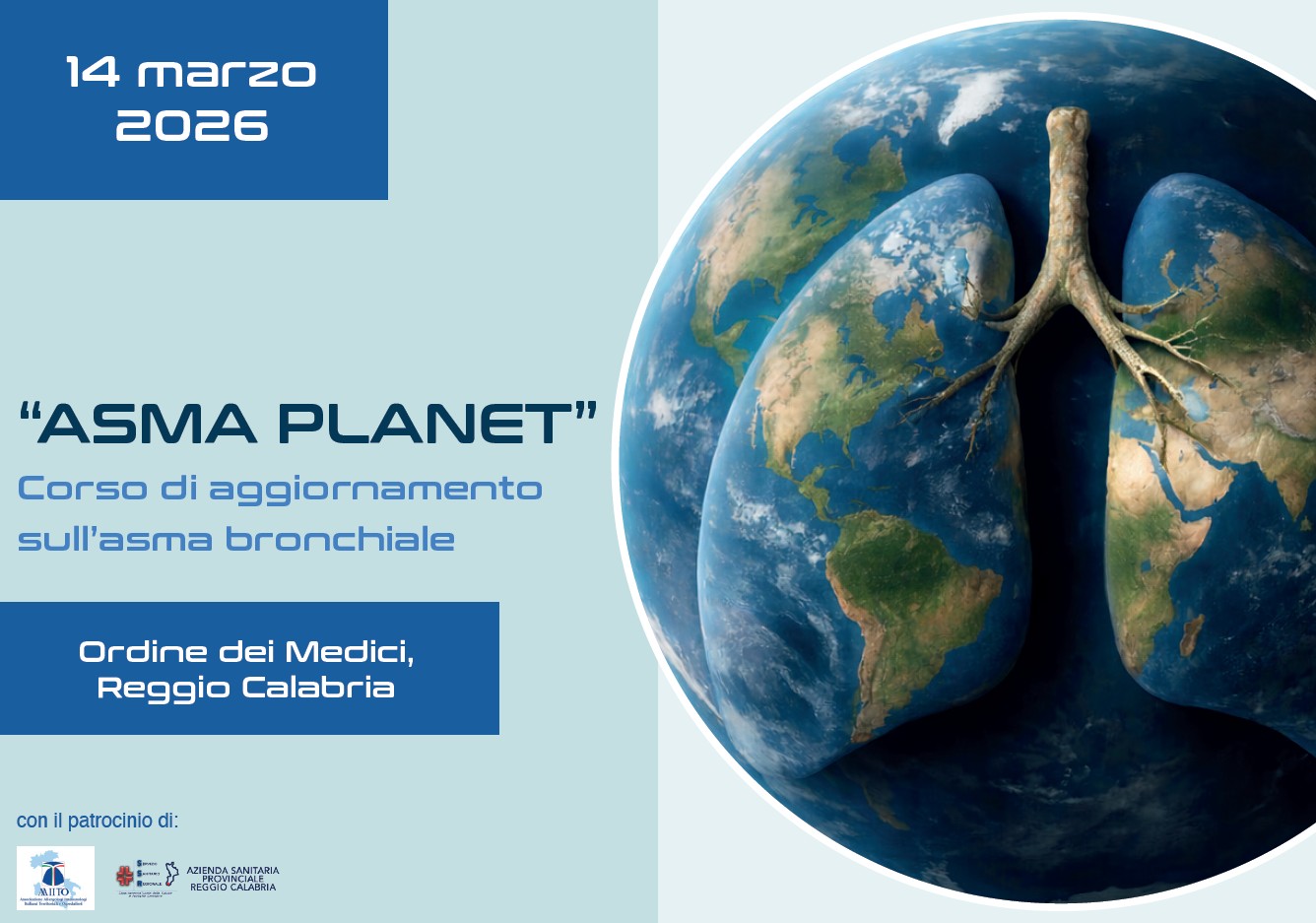 ASMA PLANET CORSO DI AGGIORNAMENTO SULL’ASMA BRONCHIALE