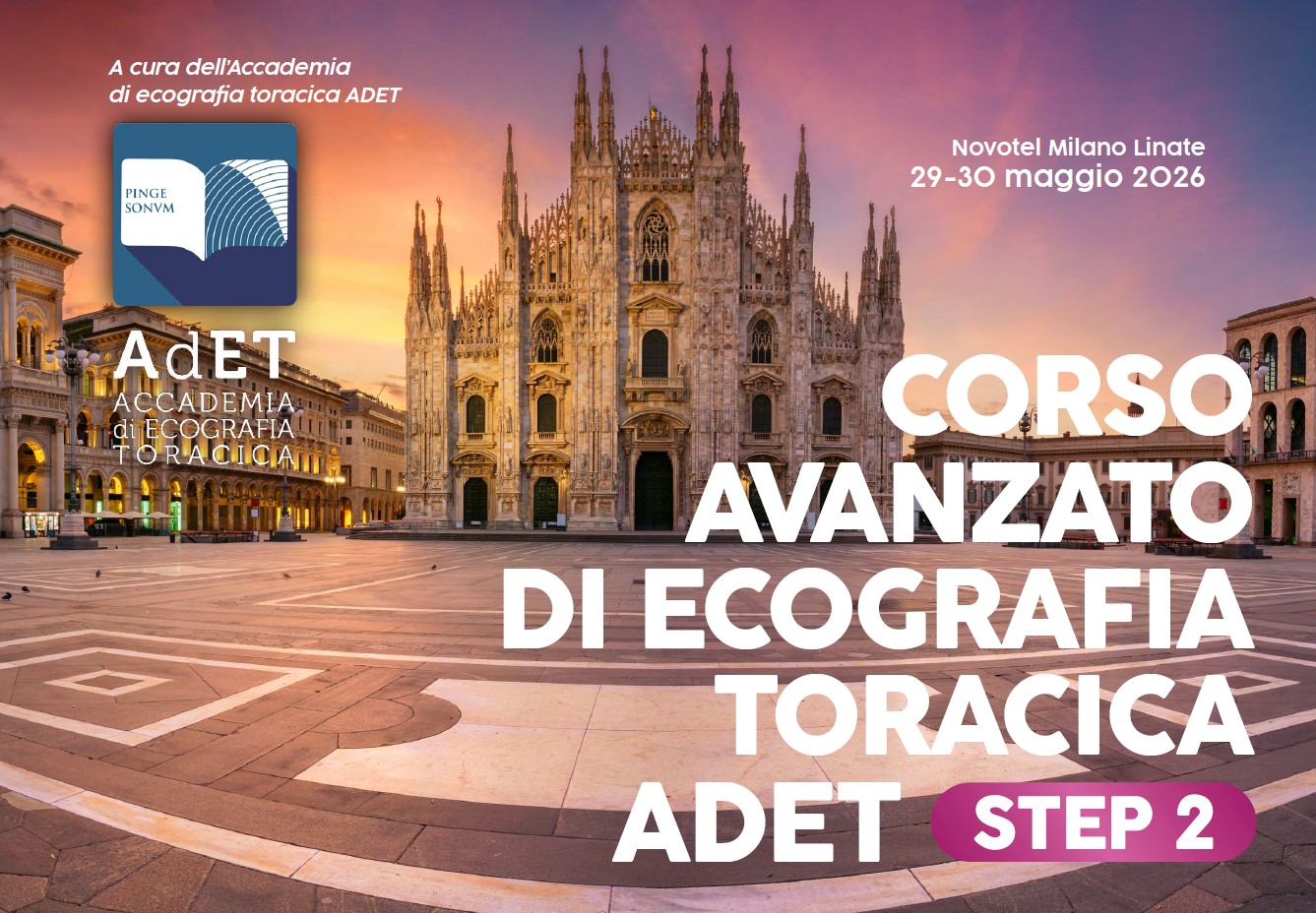 CORSO AVANZATO DI ECOGRAFIA TORACICA ADET - STEP 2