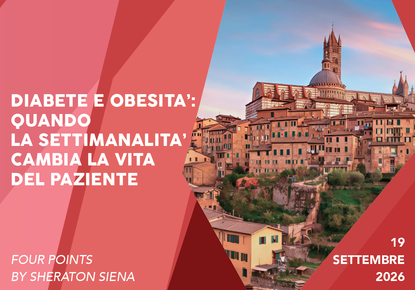 DIABETE E OBESITÀ: QUANDO LA SETTIMANALITÀ CAMBIA LA VITA DEL PAZIENTE