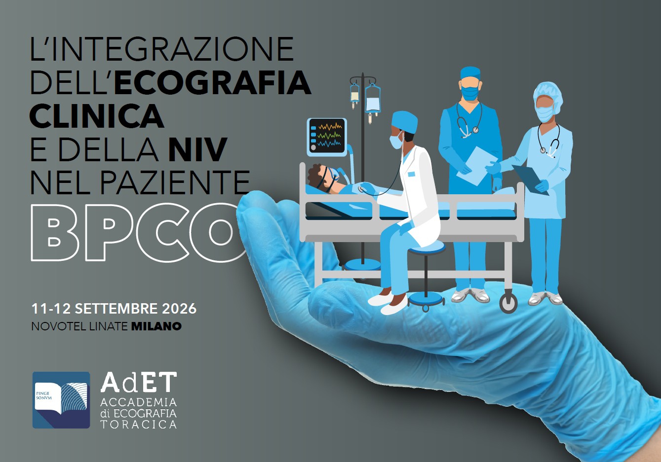 L’INTEGRAZIONE DELL’ECOGRAFIA CLINICA E DELLA NIV  NEL PAZIENTE BPCO
