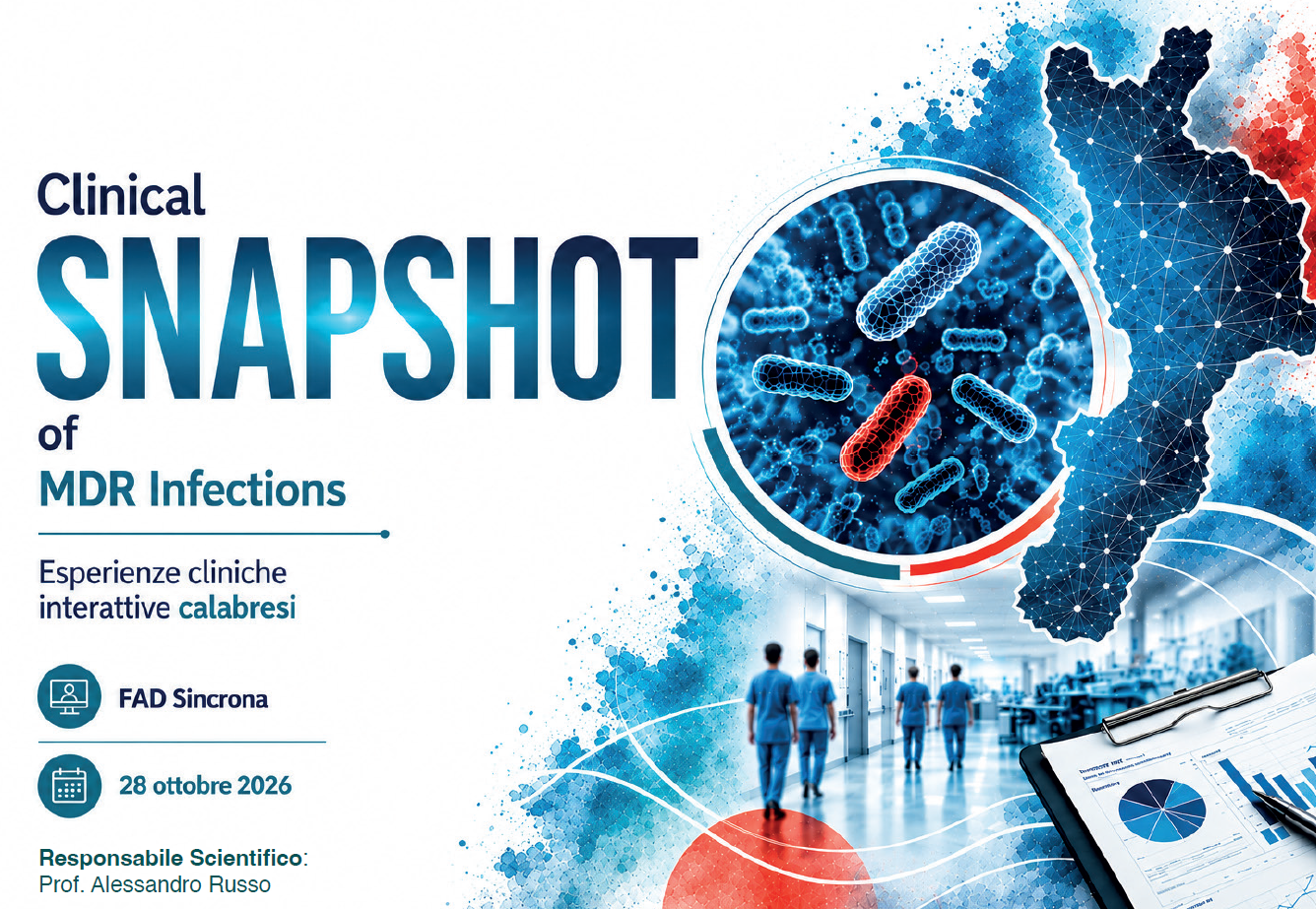 CLINICAL SNAPSHOT OF MDR INFECTIONS. ESPERIENZE CLINICHE INTERATTIVE CALABRESI